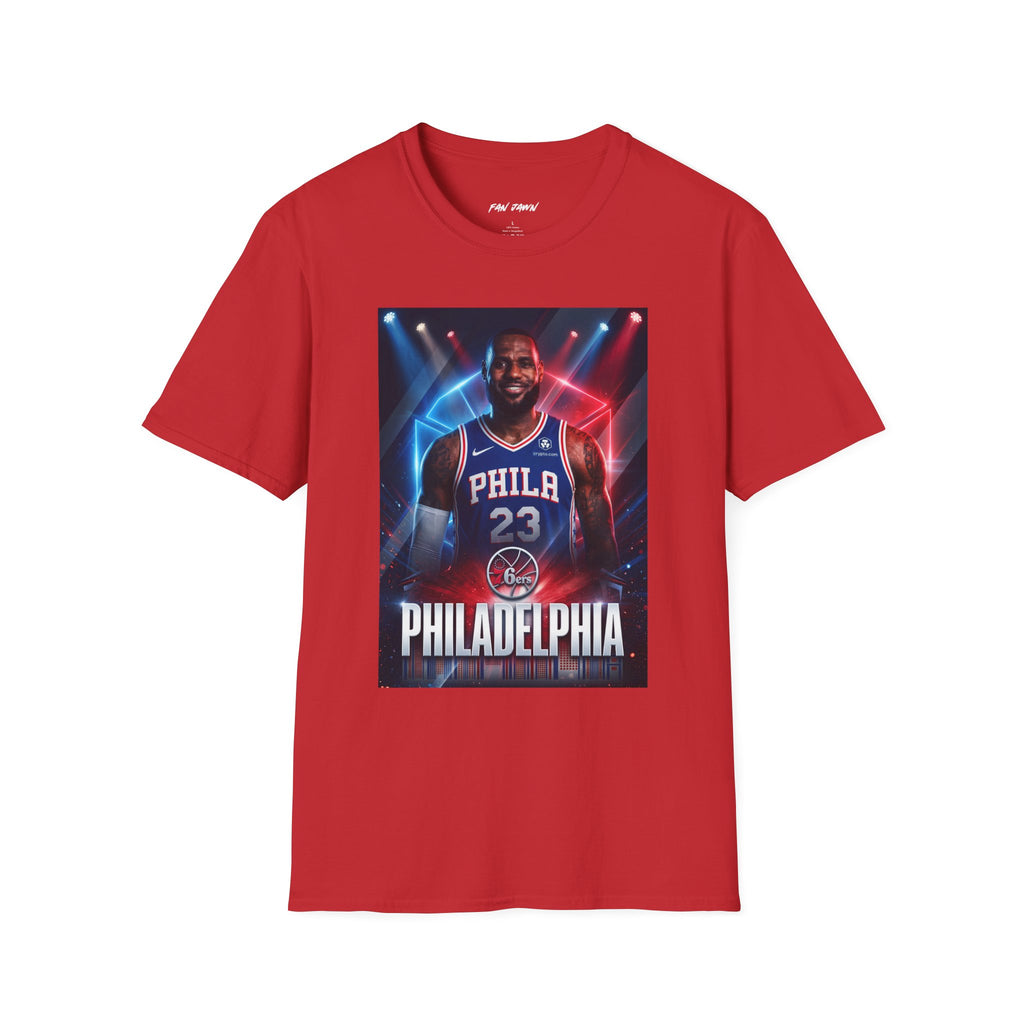 LEBRON ENERGY IN PHILLY Graphic T-Shirt