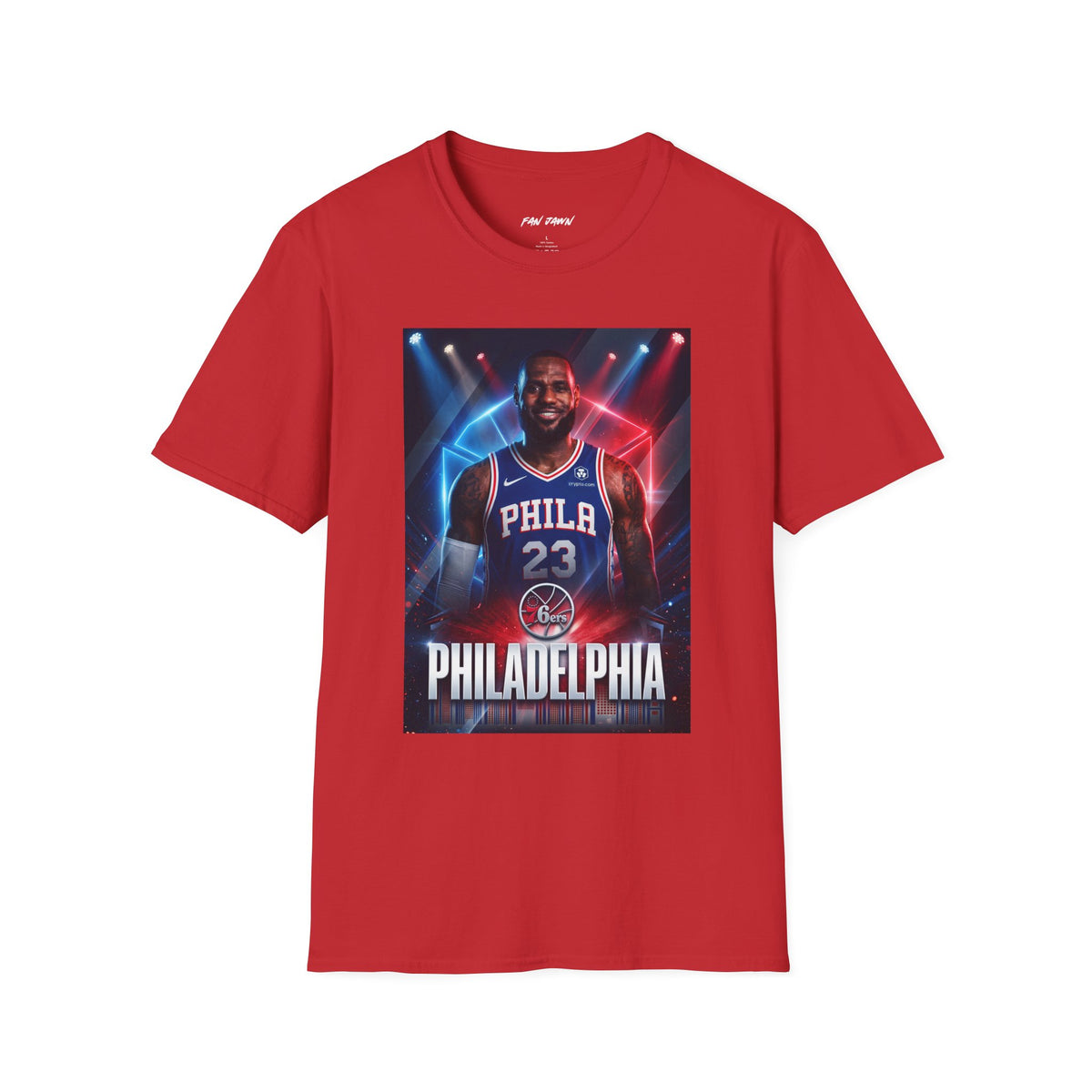 LEBRON ENERGY IN PHILLY Graphic T-Shirt