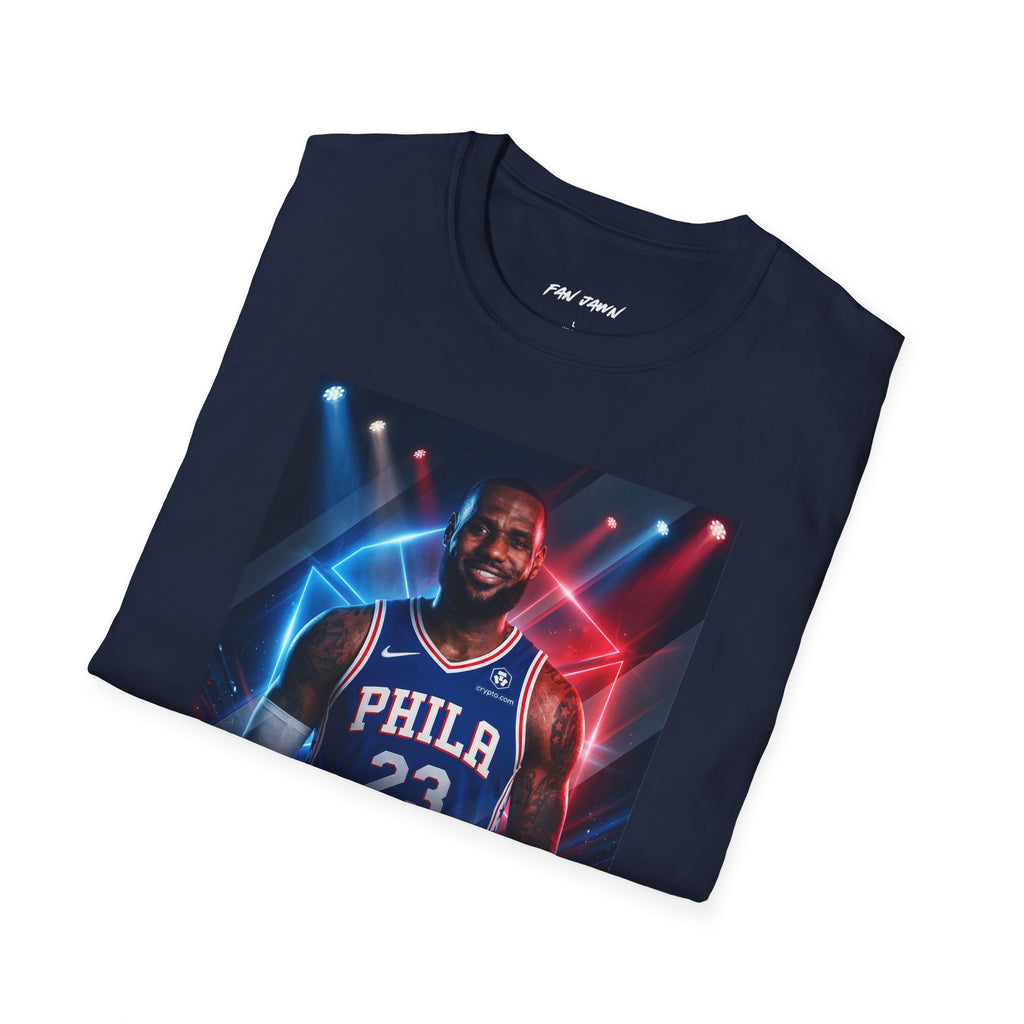LEBRON ENERGY IN PHILLY Graphic T-Shirt