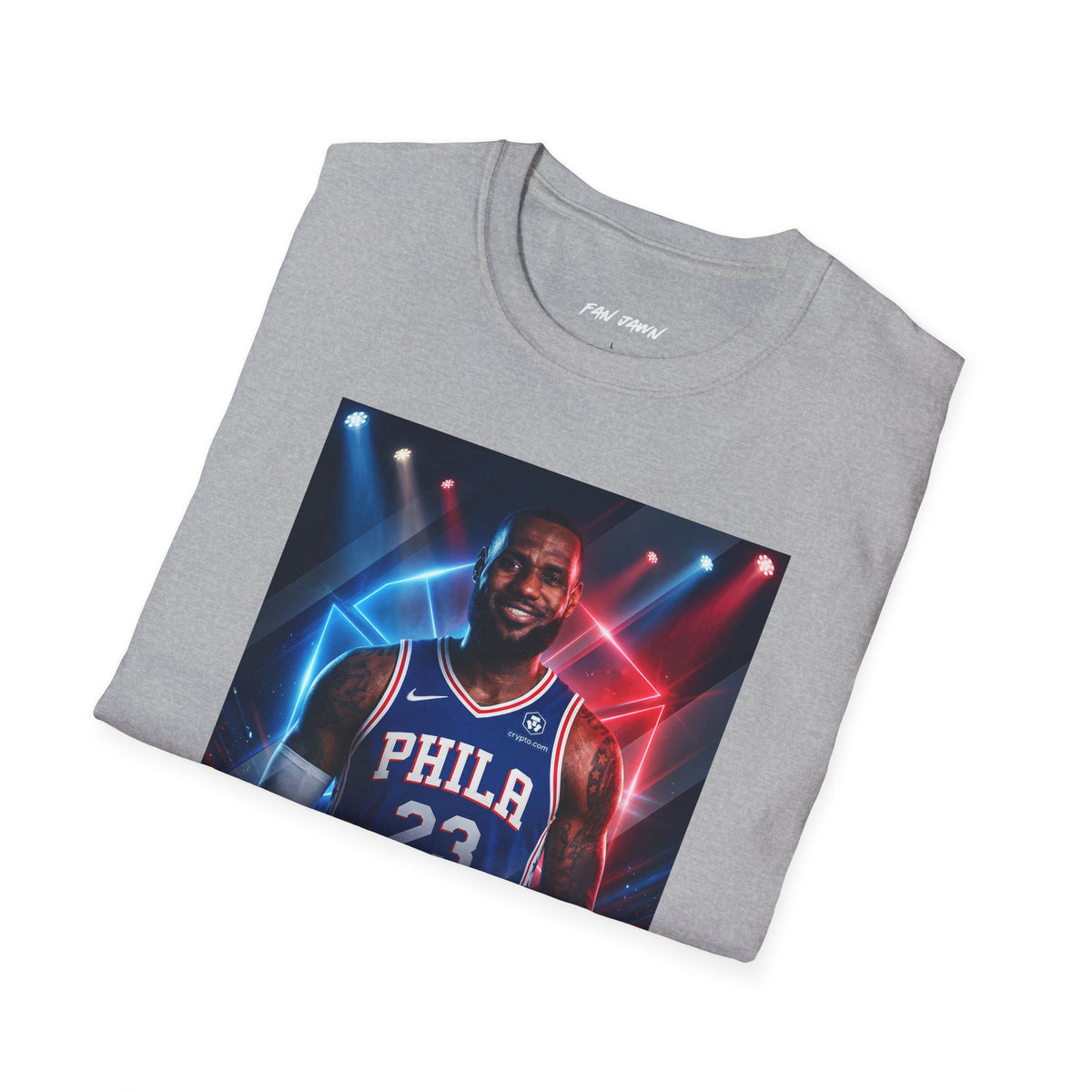 LEBRON ENERGY IN PHILLY Graphic T-Shirt