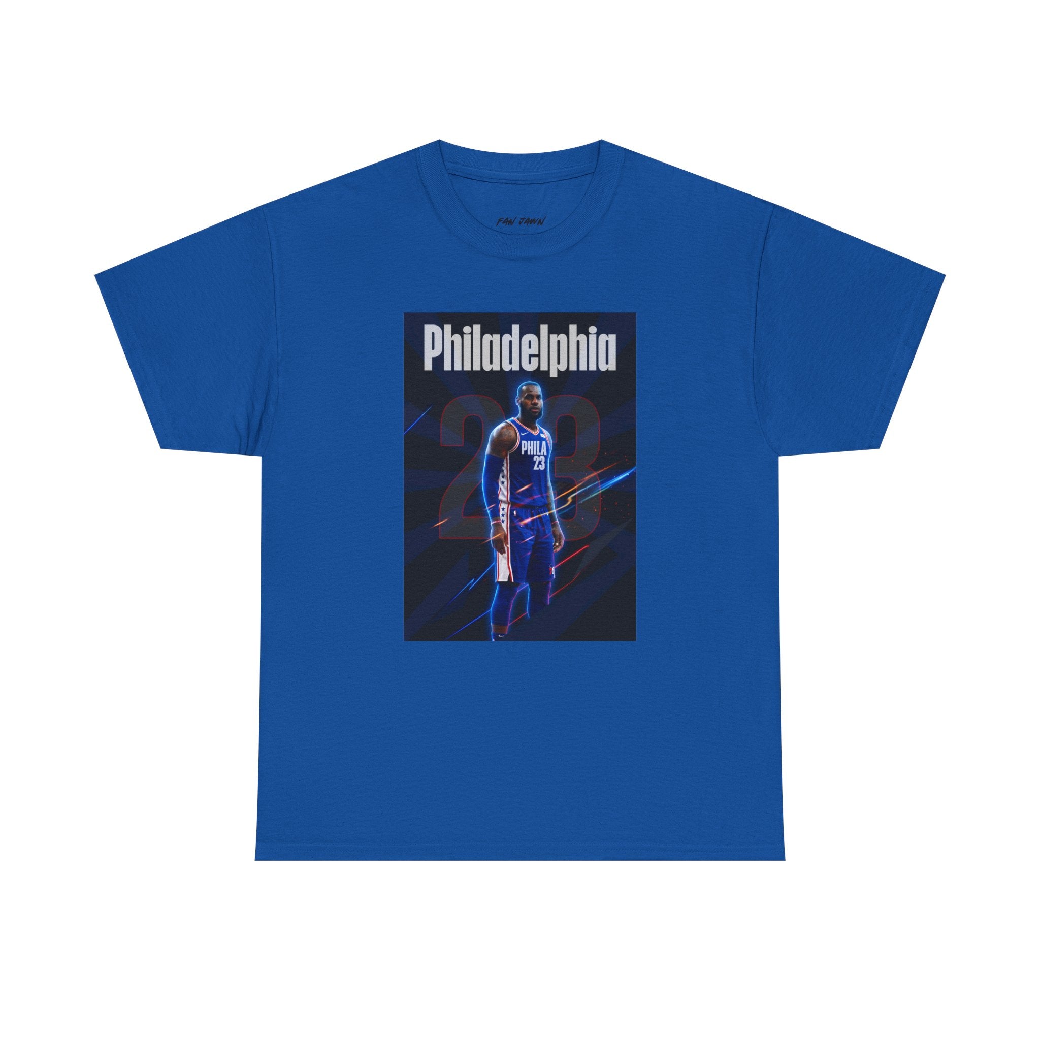 Lebron James 76ER’s Graphic Shirt - Philadelphia Basketball Tee