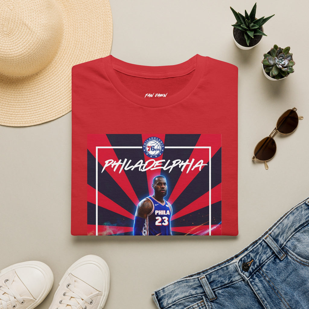 Lebron James Bold Stripes Big Star Unisex Softstyle T-Shirt