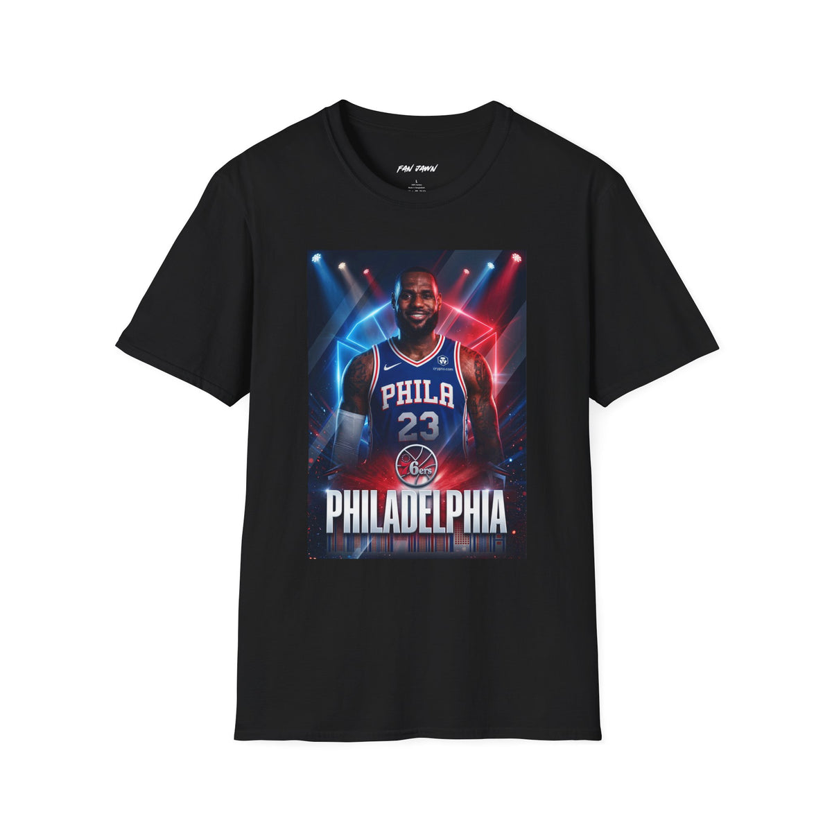 LEBRON ENERGY IN PHILLY Graphic T-Shirt
