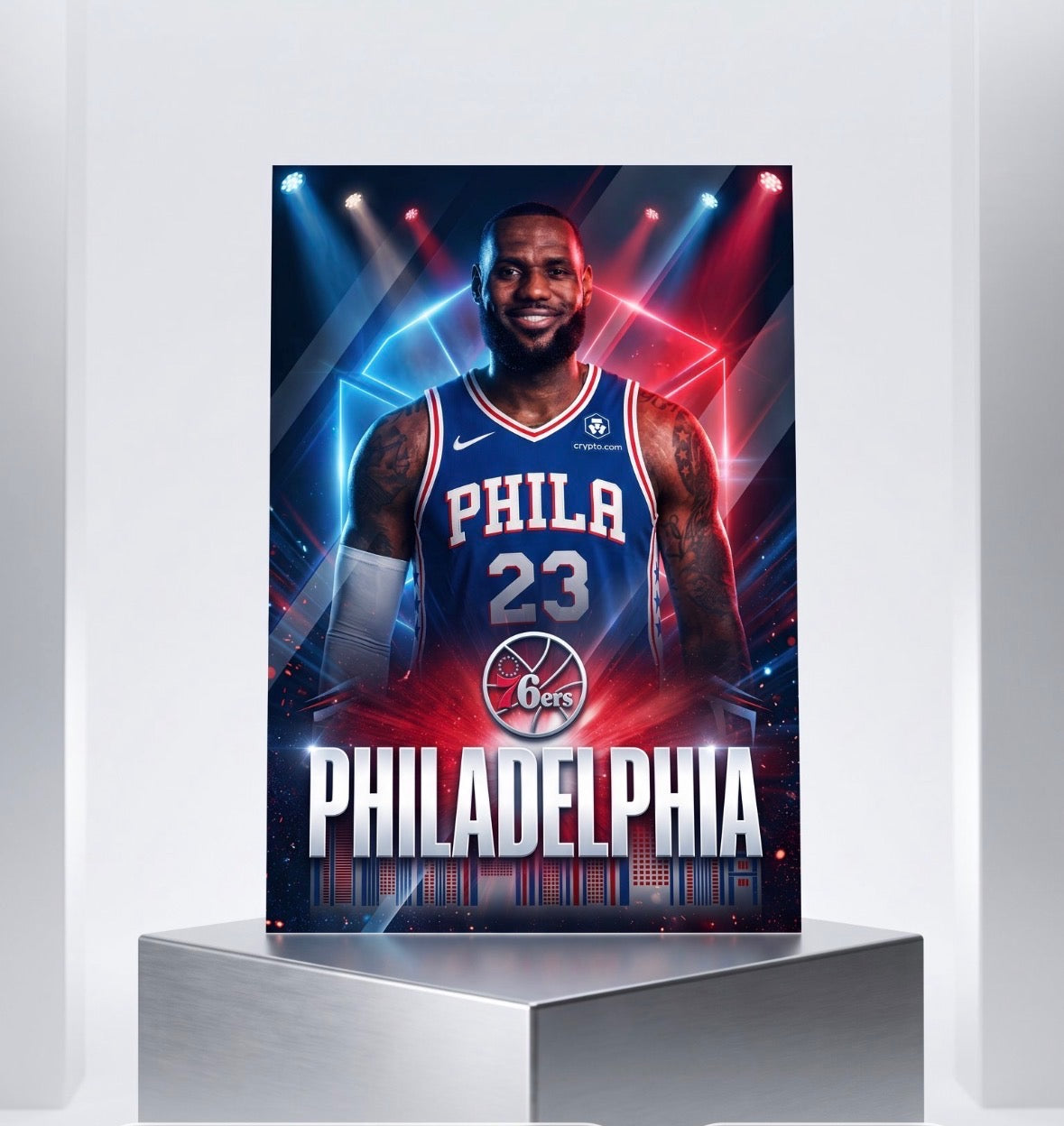 LEBRON BRINGS THE ENERGY POSTER