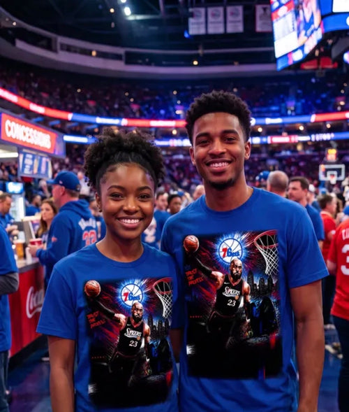 KING JAMES — 'Trust The Process' 76ers Graphic Tee