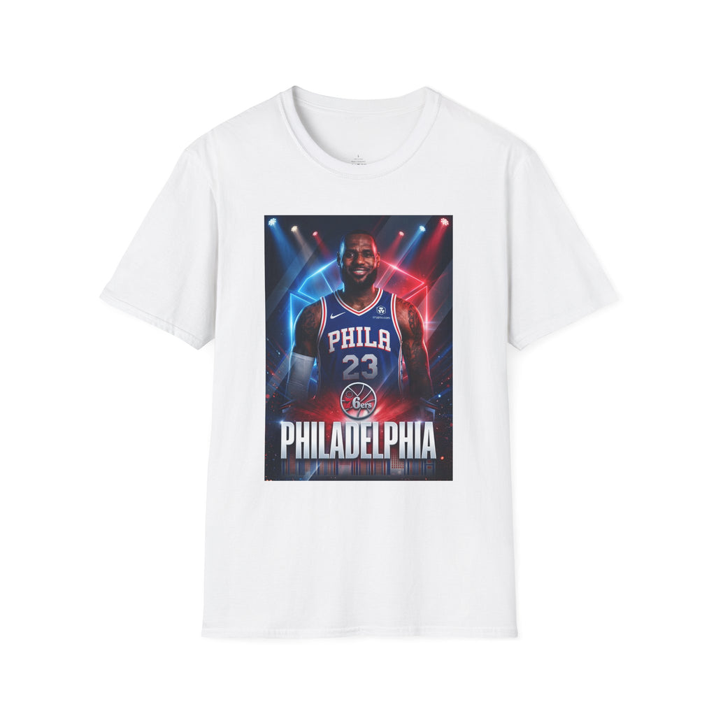 LEBRON ENERGY IN PHILLY Graphic T-Shirt