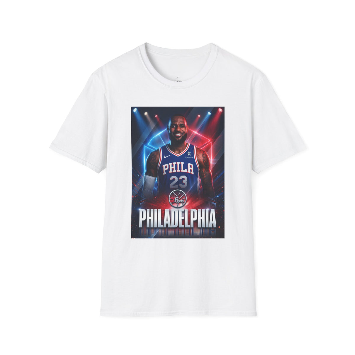 LEBRON ENERGY IN PHILLY Graphic T-Shirt