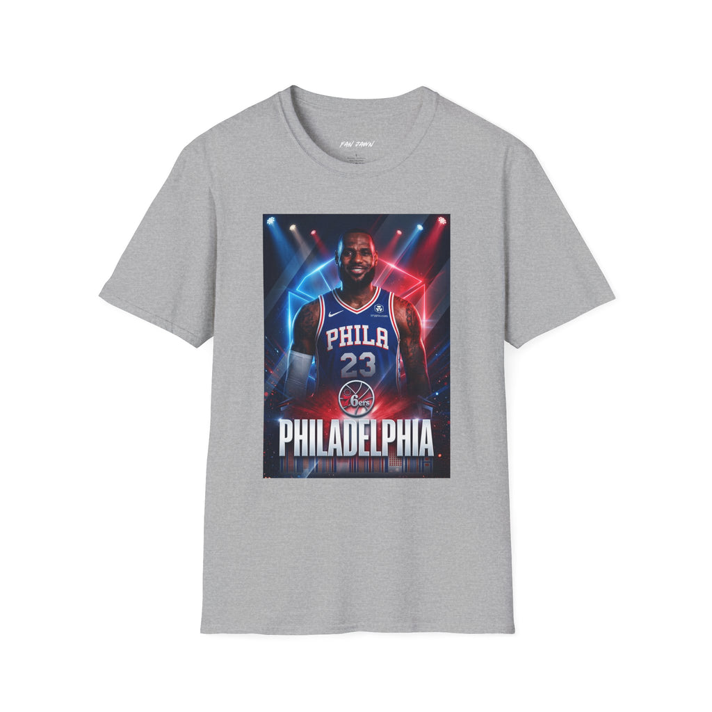 LEBRON ENERGY IN PHILLY Graphic T-Shirt