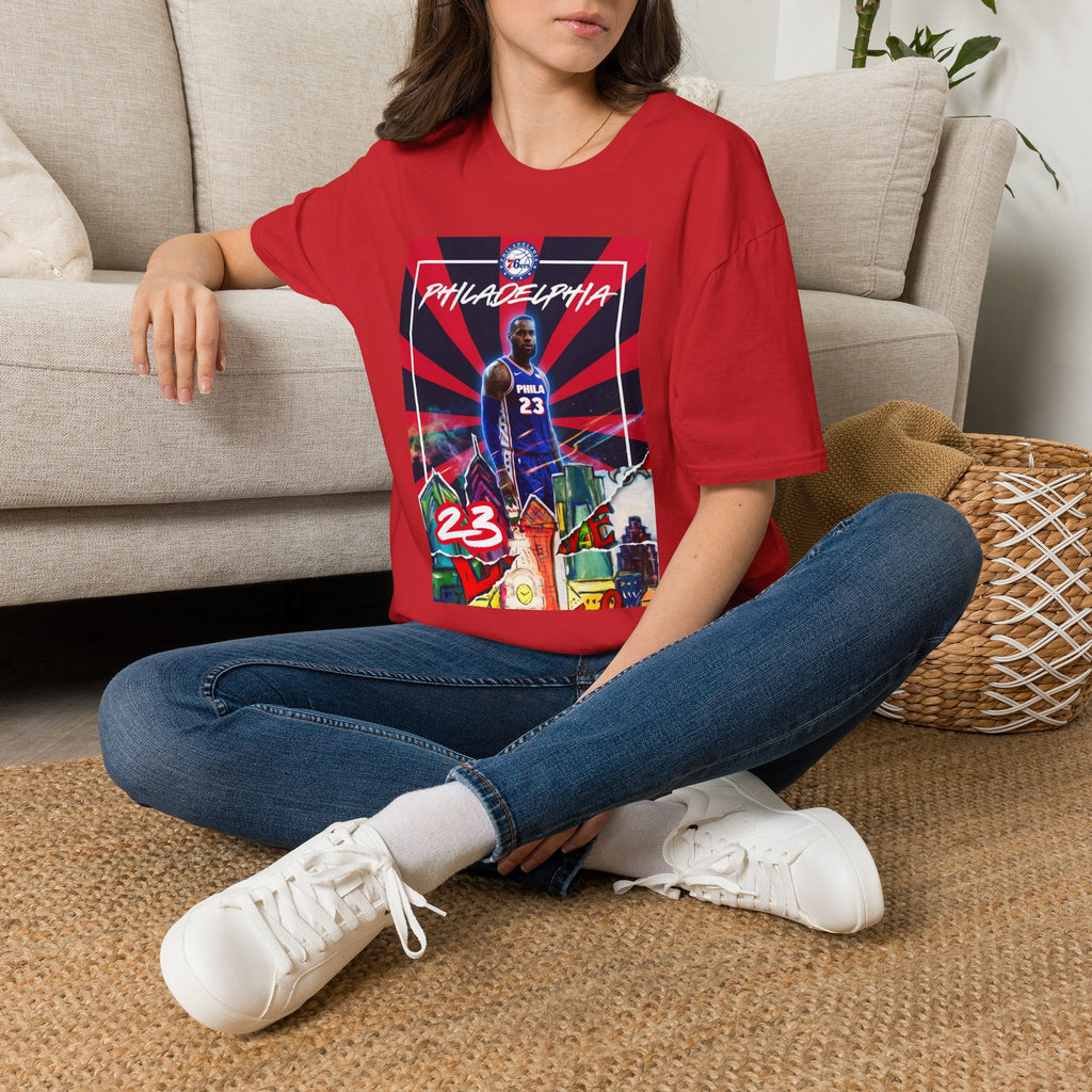 Lebron James Bold Stripes Big Star Unisex Softstyle T-Shirt
