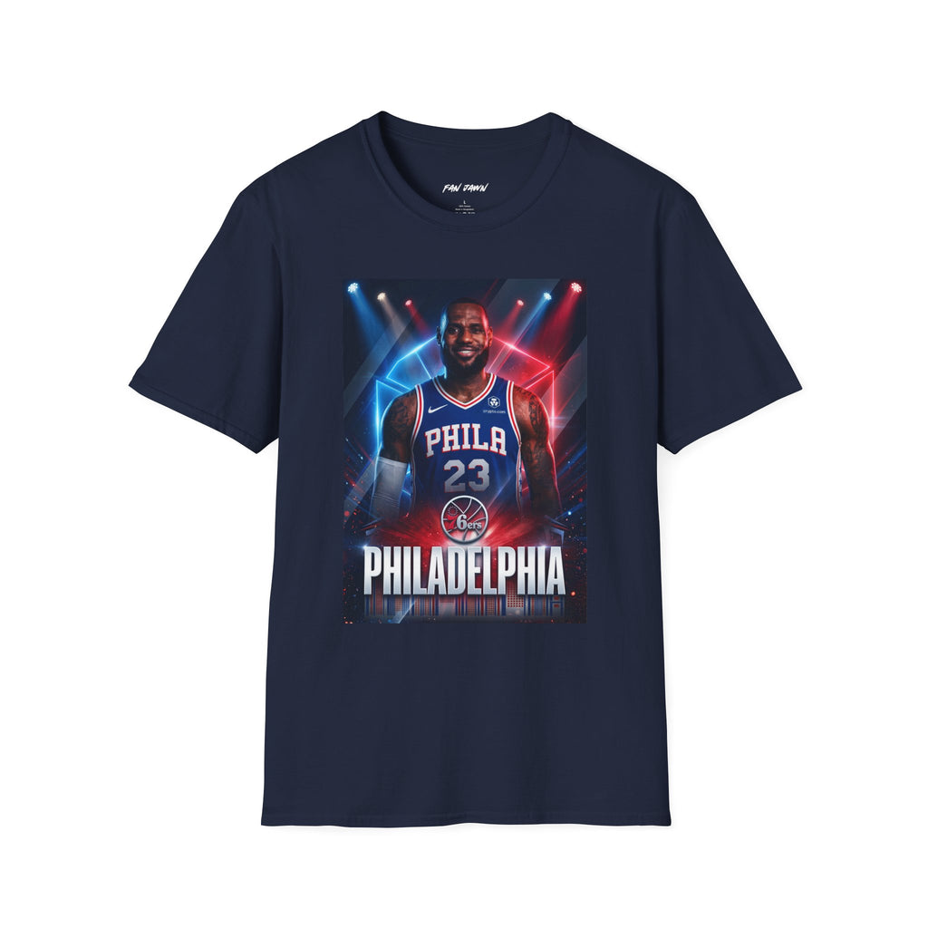 LEBRON ENERGY IN PHILLY Graphic T-Shirt