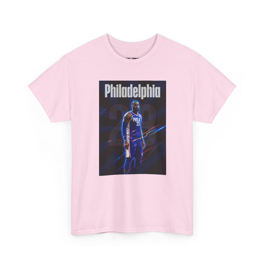 Lebron James 76ER’s Graphic Shirt - Philadelphia Basketball Tee