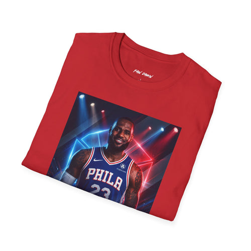 LEBRON ENERGY IN PHILLY Graphic T-Shirt