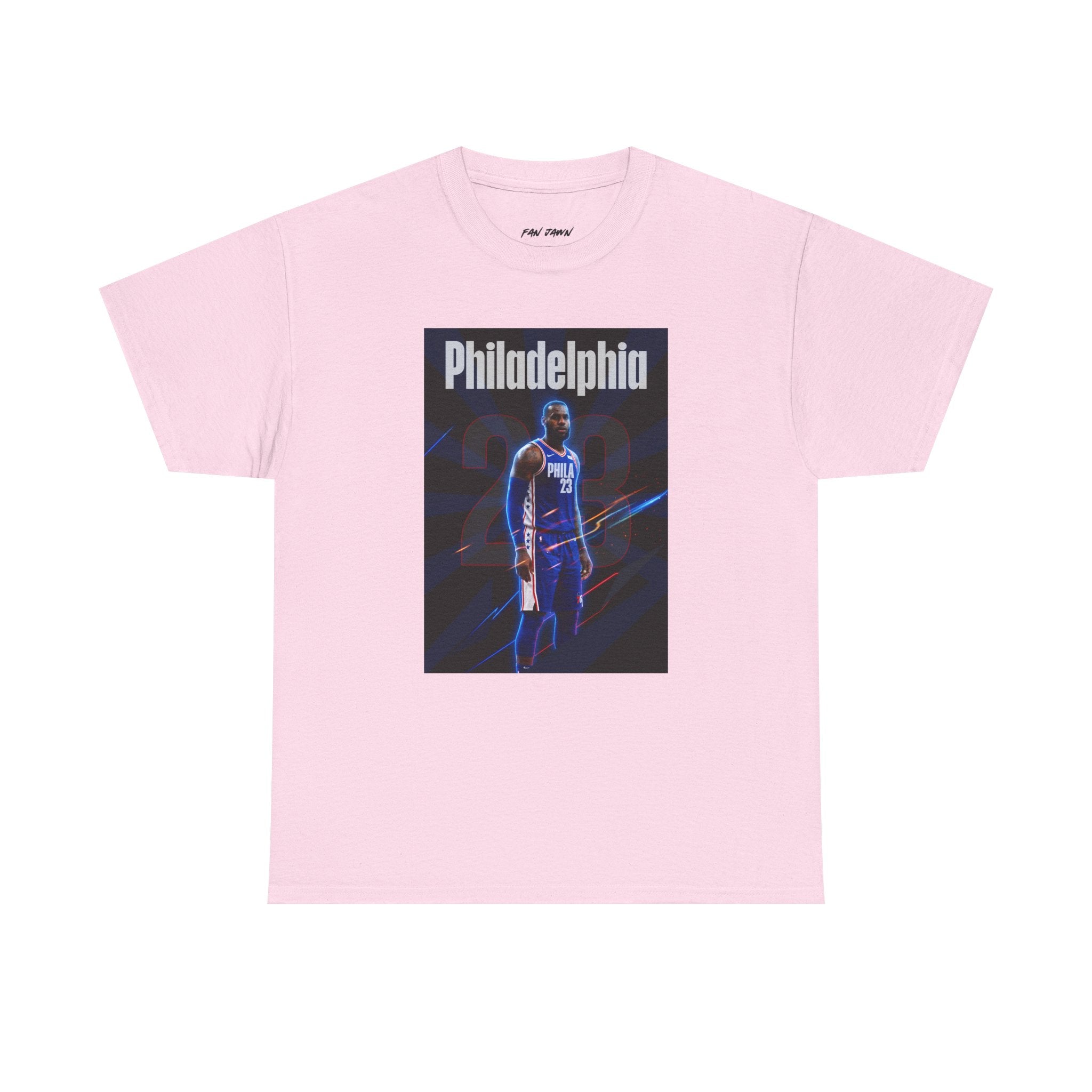 Lebron James 76ER’s Graphic Shirt - Philadelphia Basketball Tee